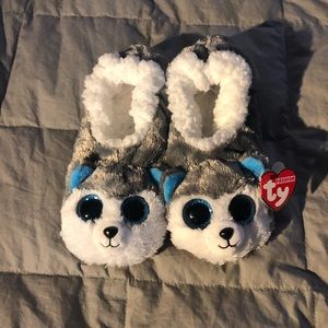 TY Beanie Boo Slippers - never worn - like new